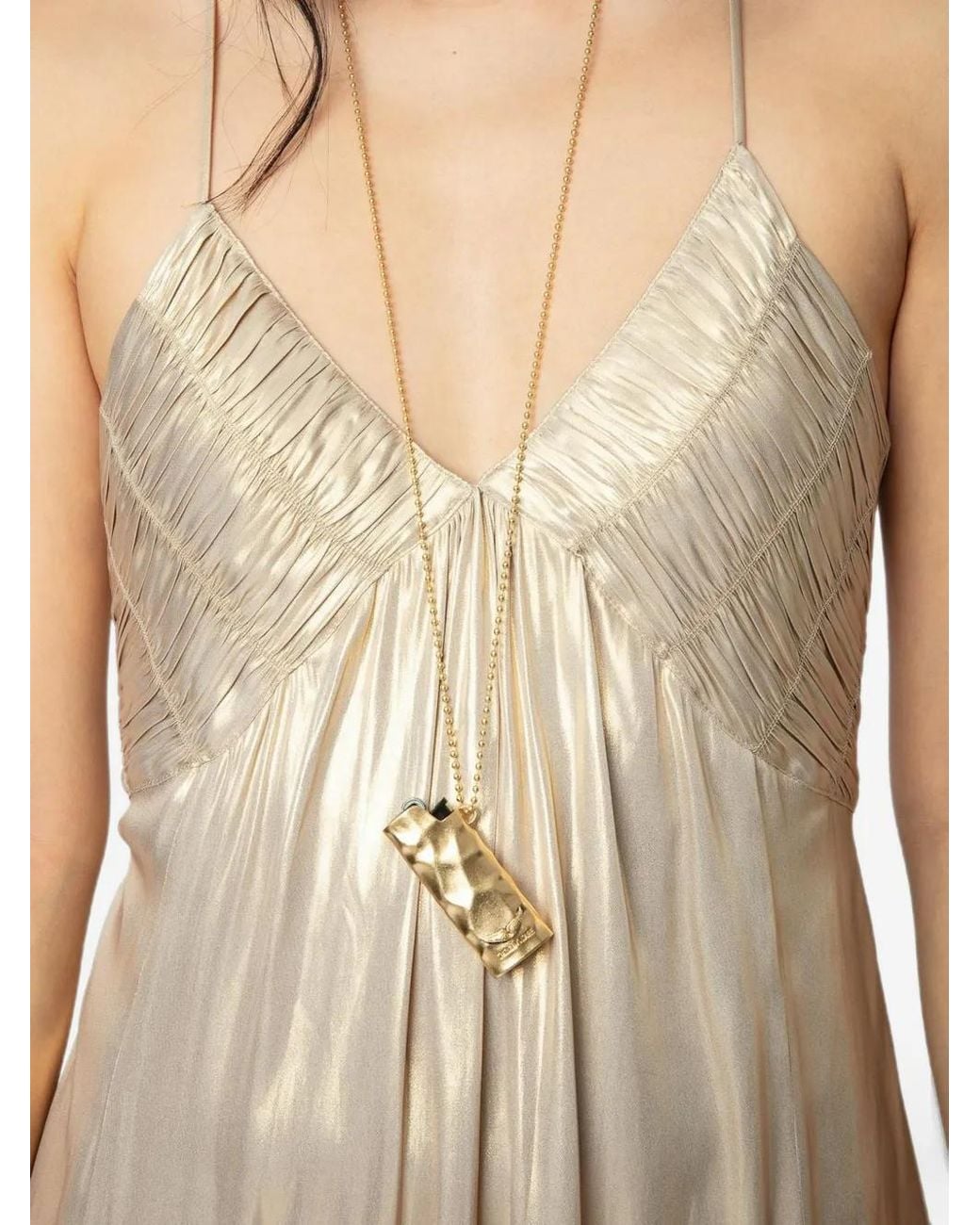 Zadig & Voltaire Natural Rayonna Satin