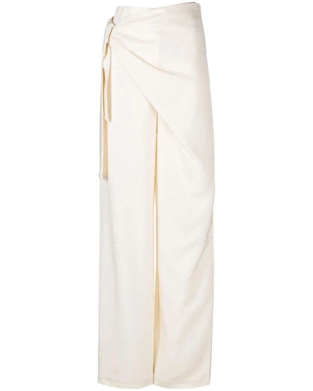 GAUGE81 White Carlow Straight-Leg Trousers