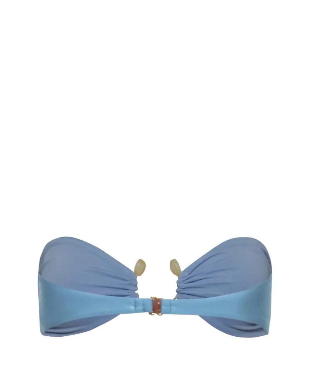 Baobab Blue Nala Ring-Detail Bikini Top