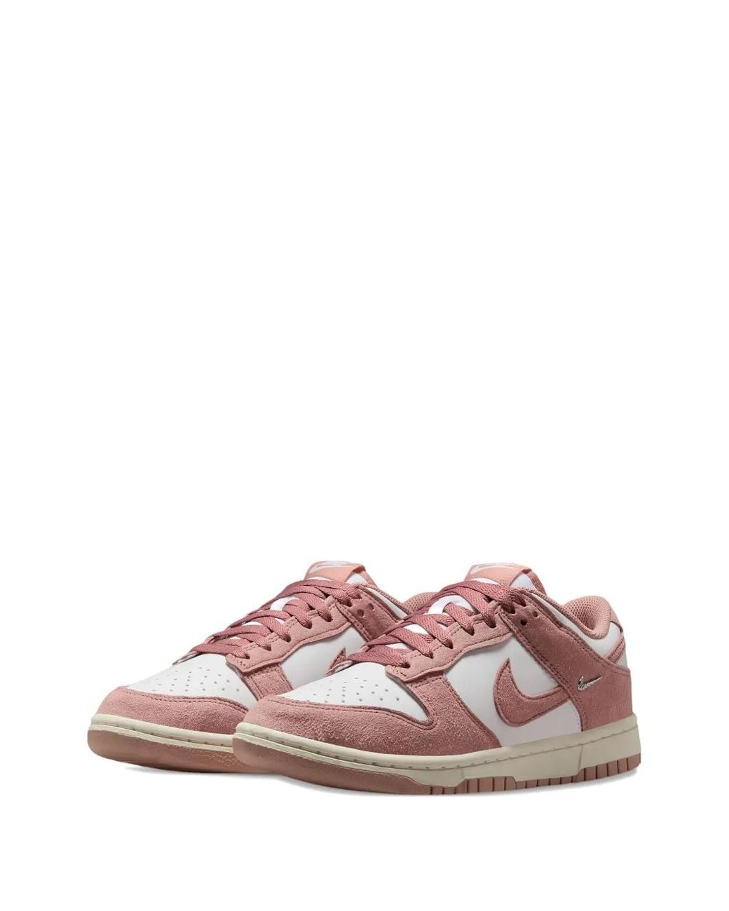 Nike Pink Dunk Low "Mini Swoosh