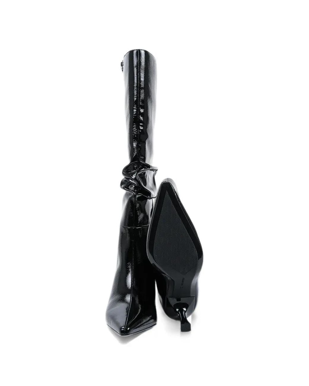 Karl Lagerfeld Black Klarice Boots