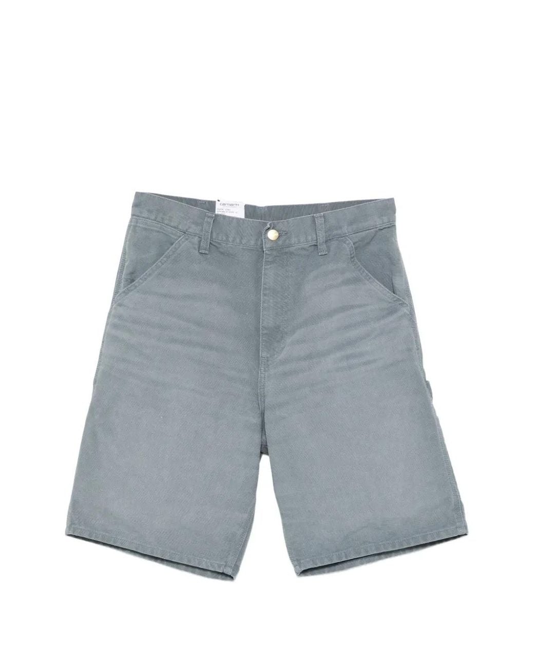Carhartt Blue Relaxed Cotton Shorts for men