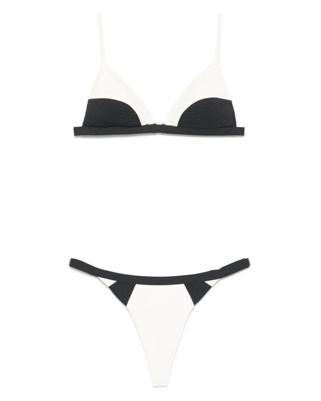 Noire Swimwear White Nyra & Alice Bikini
