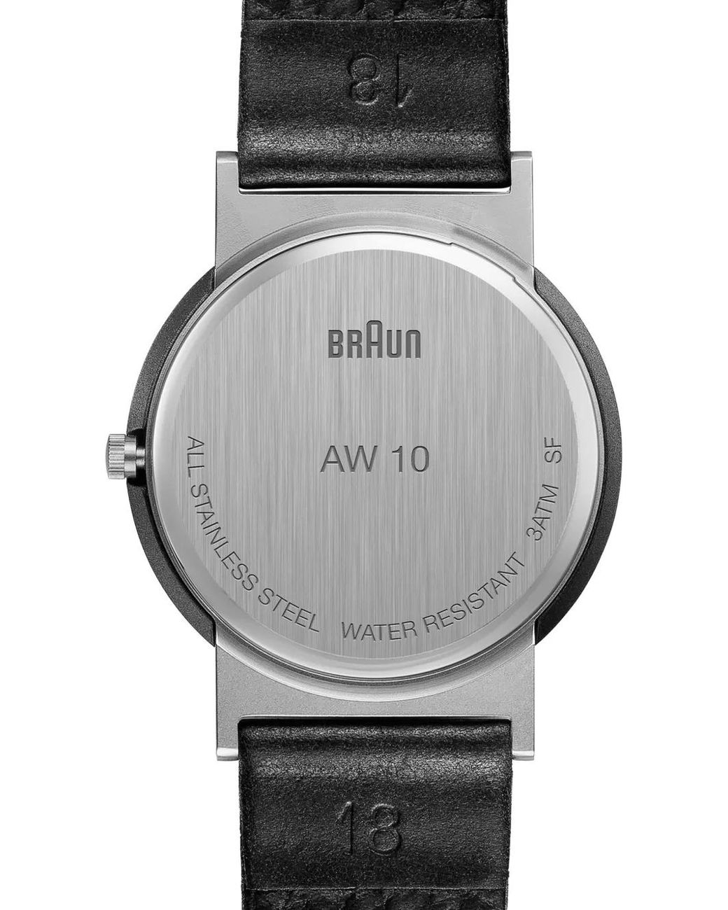 Braun Watches Black Aw10 33Mm Watch for men