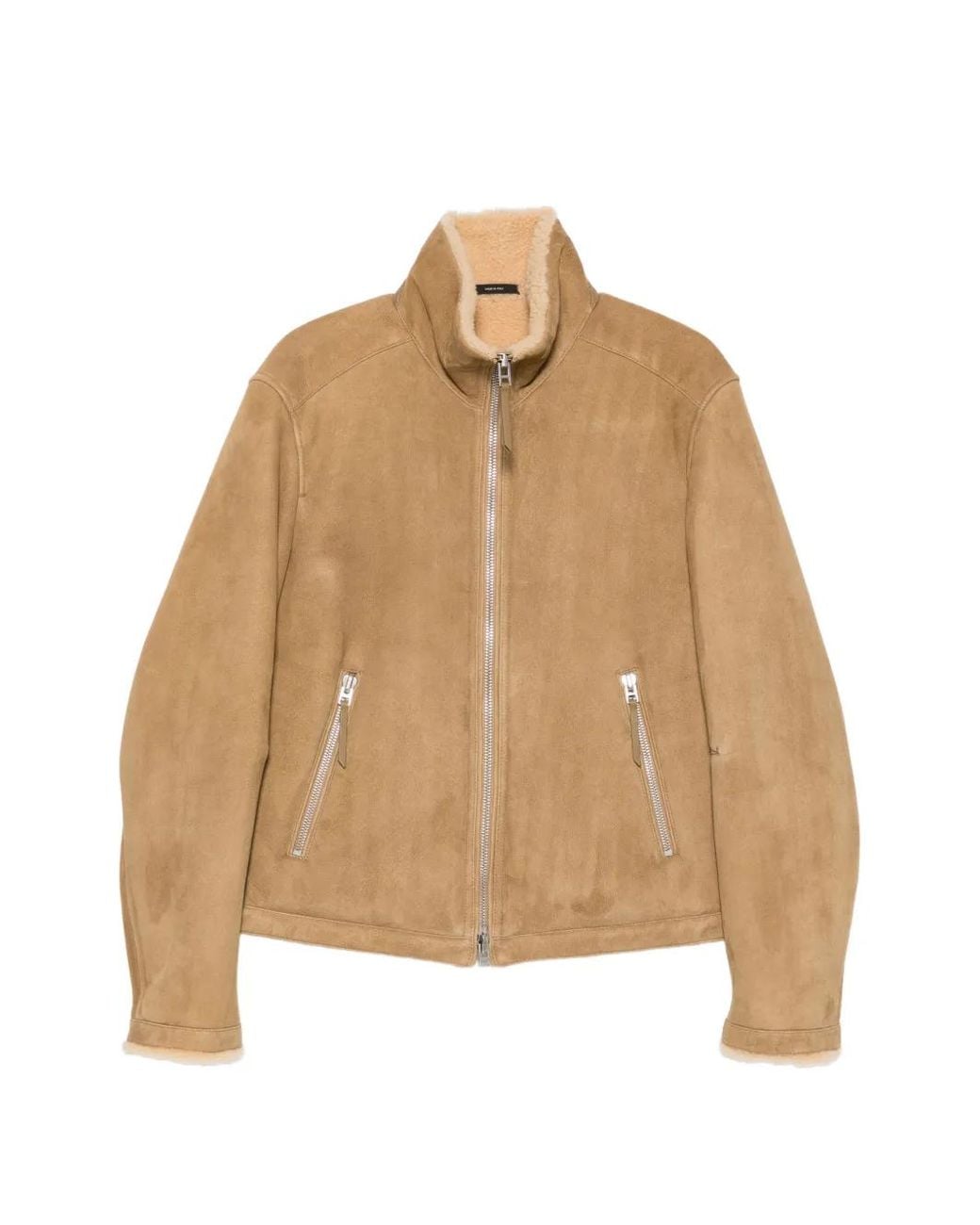 Tom Ford Natural Zip-Pocket Jacket for men