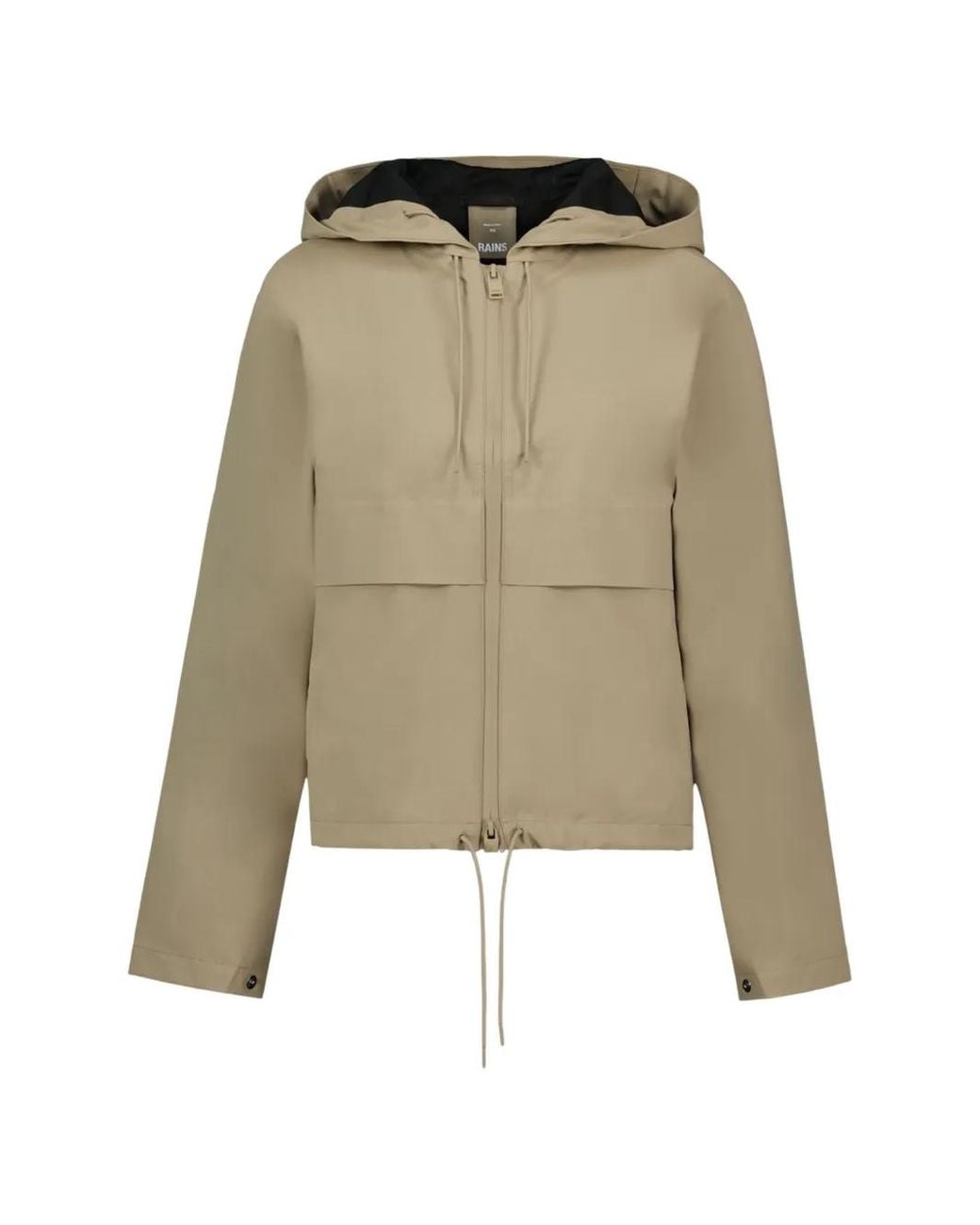Rains Natural Suva Hardshell Short String W Jacket