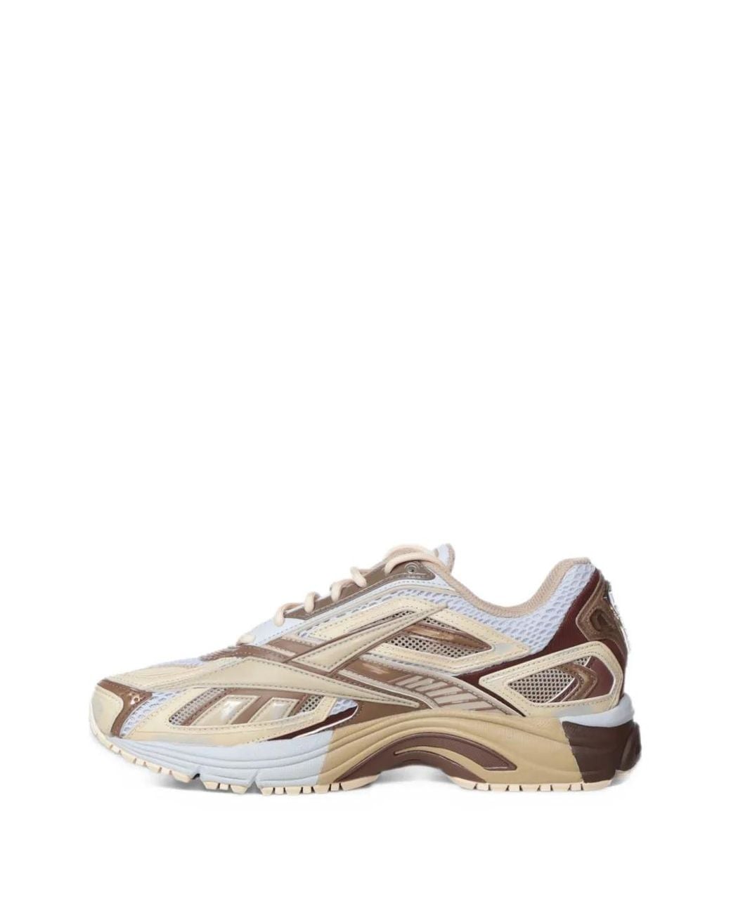 Reebok White Premier Road Ultra Leather Panelled Mesh Sneakers