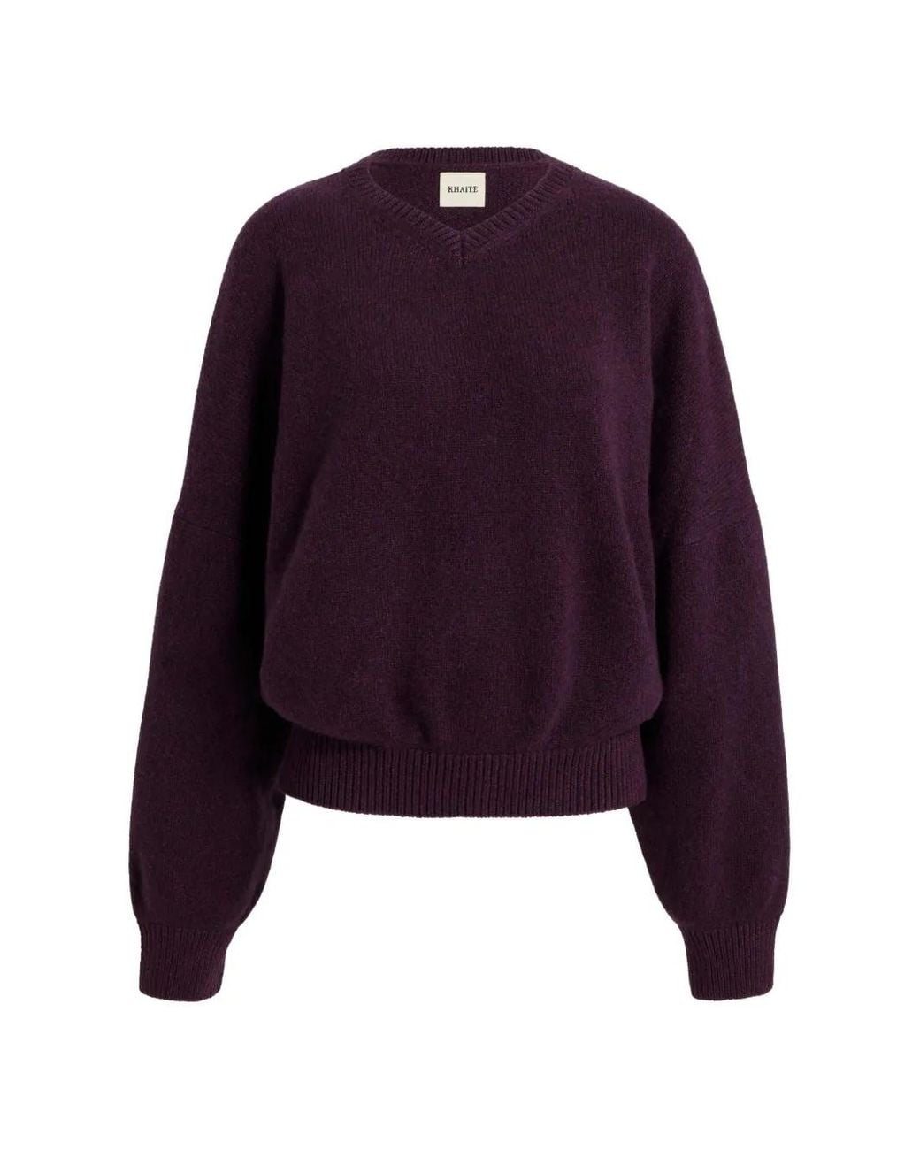 Khaite Purple Wolfe Sweater