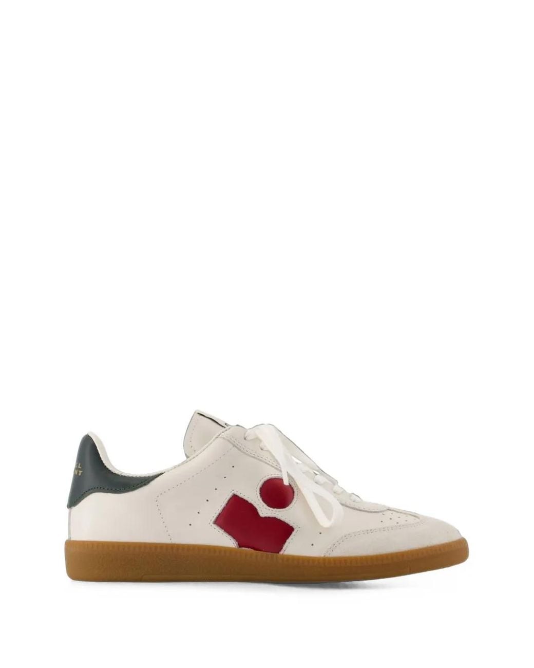 Isabel Marant Pink Bryce Logo-Patch Sneakers