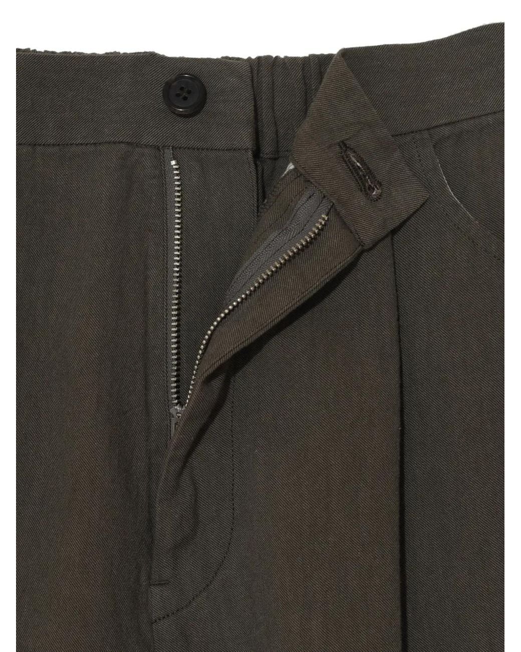 Undercover Gray Pleated Trousers for men