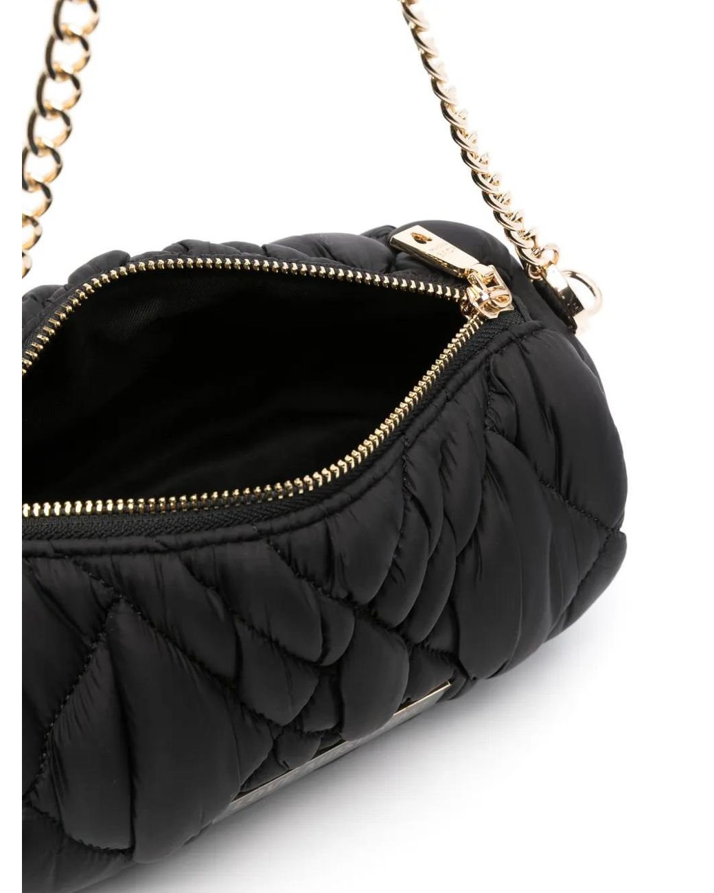 Love Moschino Black Quilted Tote Bag