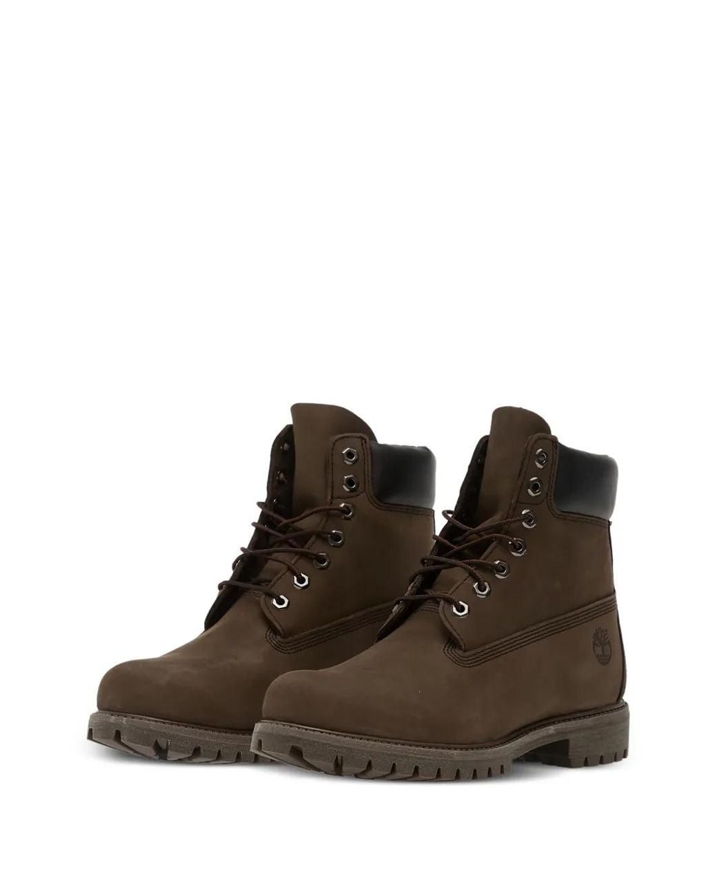 Timberland Brown Lace-Up Boots for men