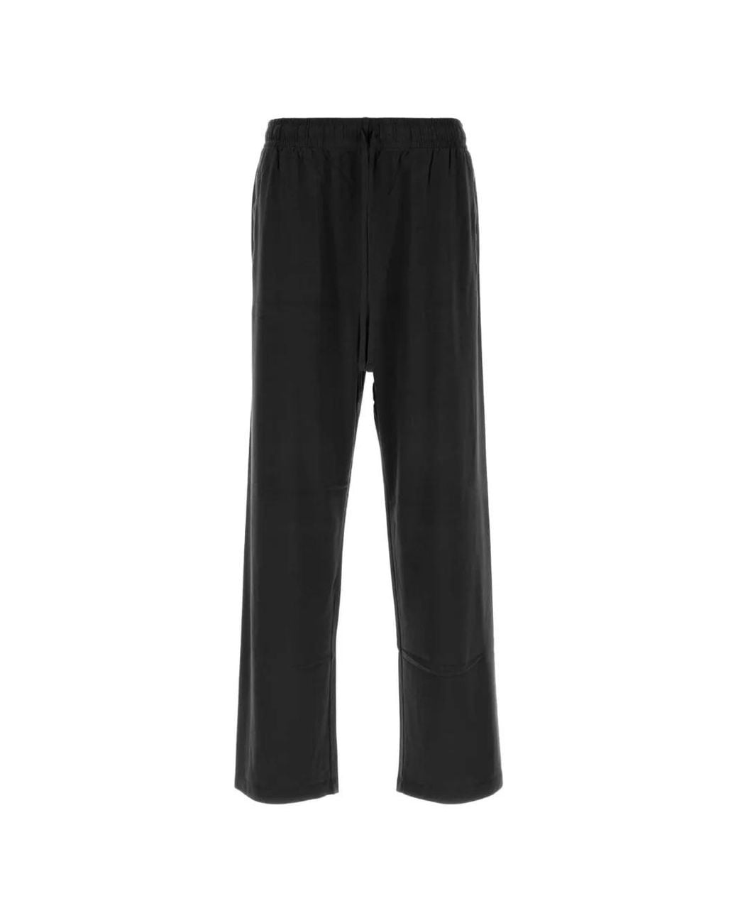 Skims Black Straight-Leg Track Pants for men