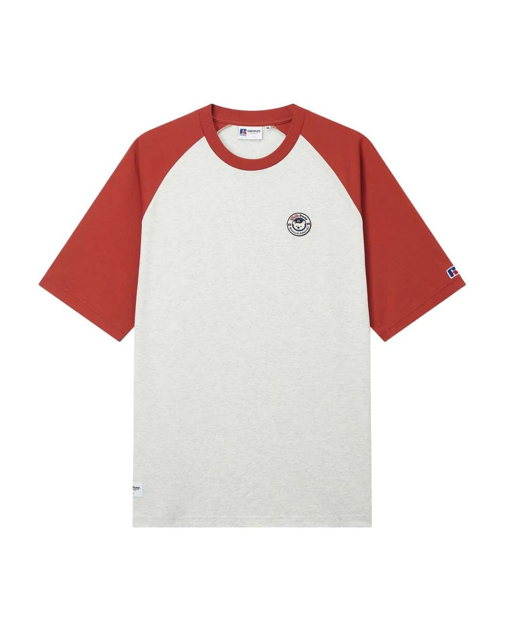 Chocoolate Red Logo Patch T-Shirt for men