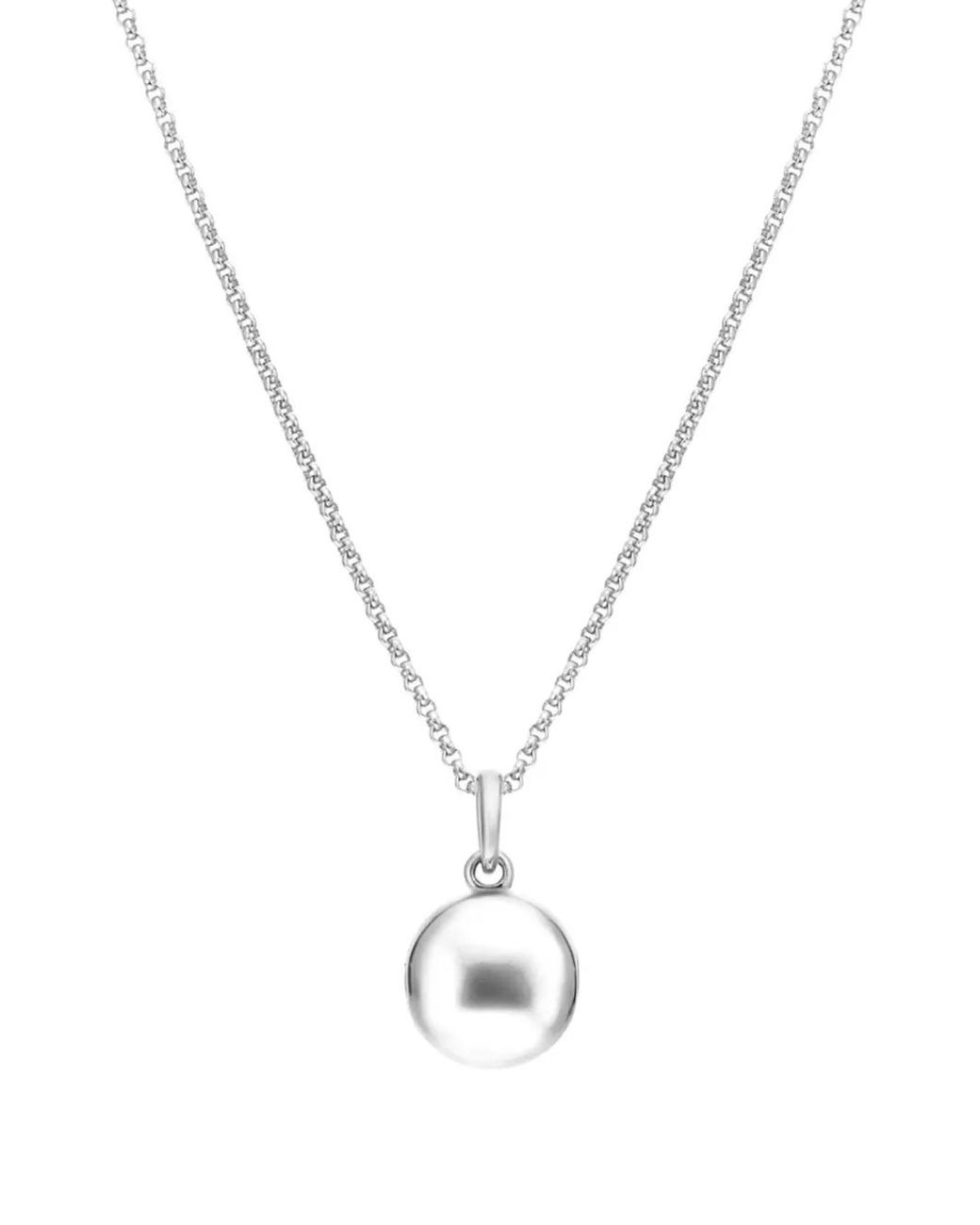 Dinny Hall Metallic Button Locket Necklace