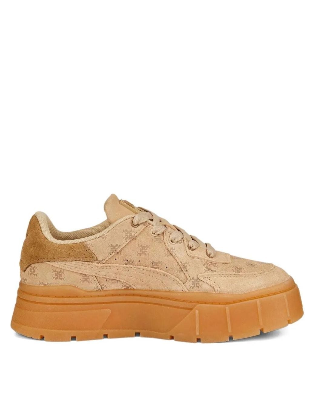 PUMA Brown Mayze Stack Edgy T7 Sneakers