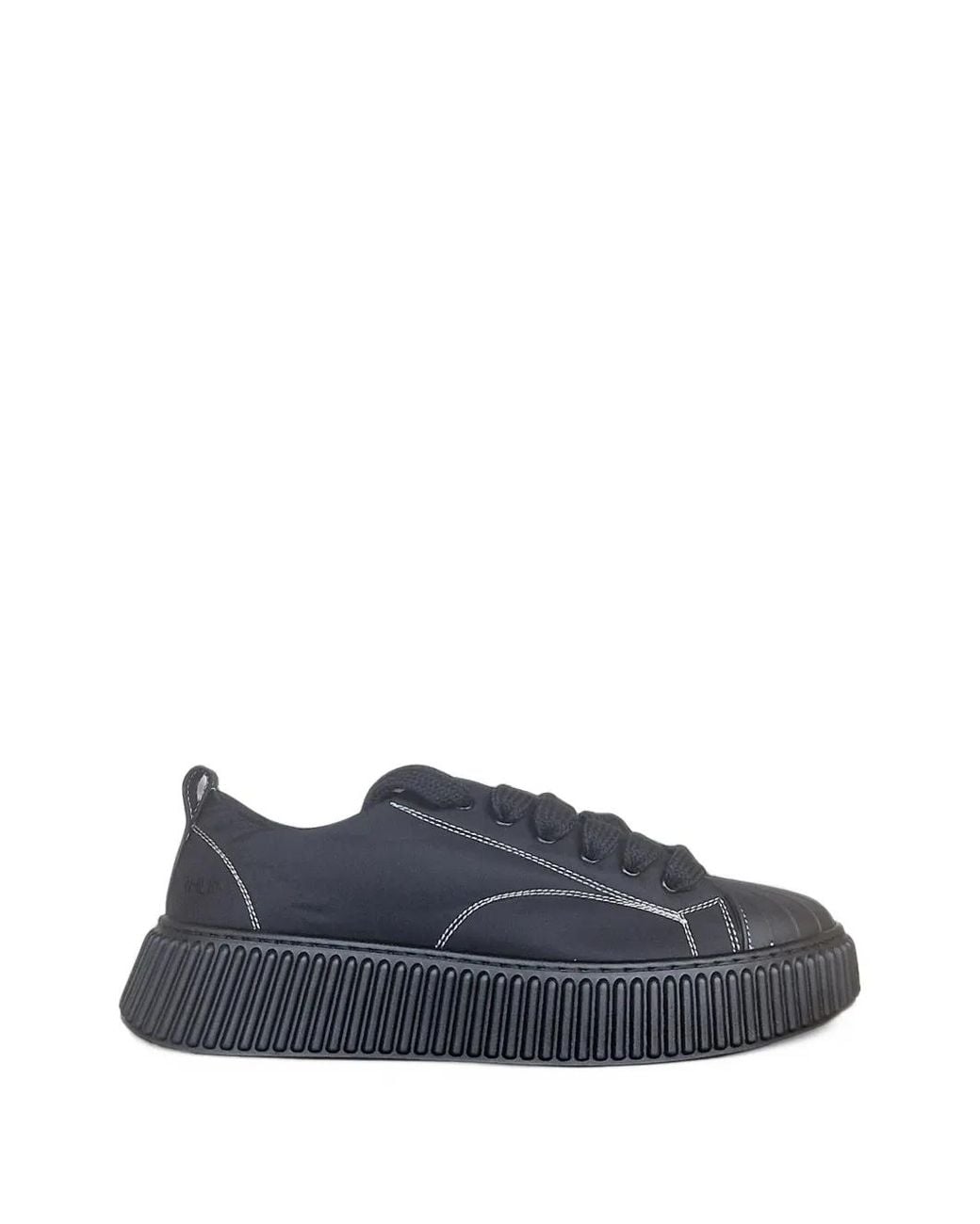 Rhun Blue Baskets À Plateforme Et Coutures Contrastantes (2025) for men