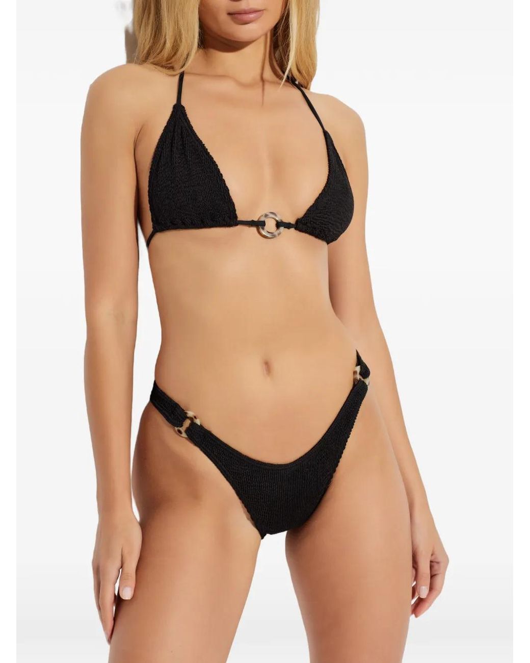 Bondeye Black Ring Ingrid Bikini Top
