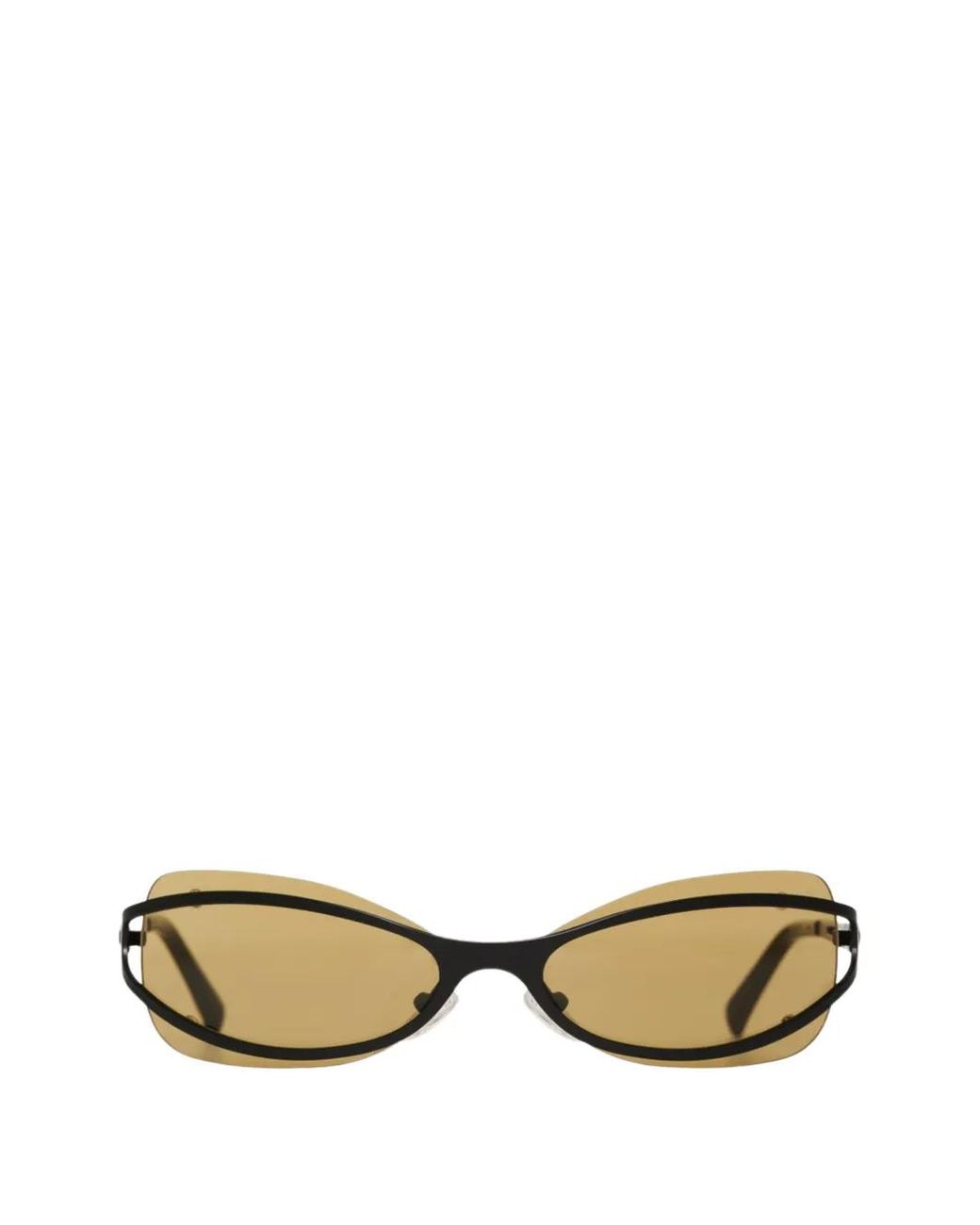 BRU Eyewear Metallic Cannon Geometric-Frame Sunglasses