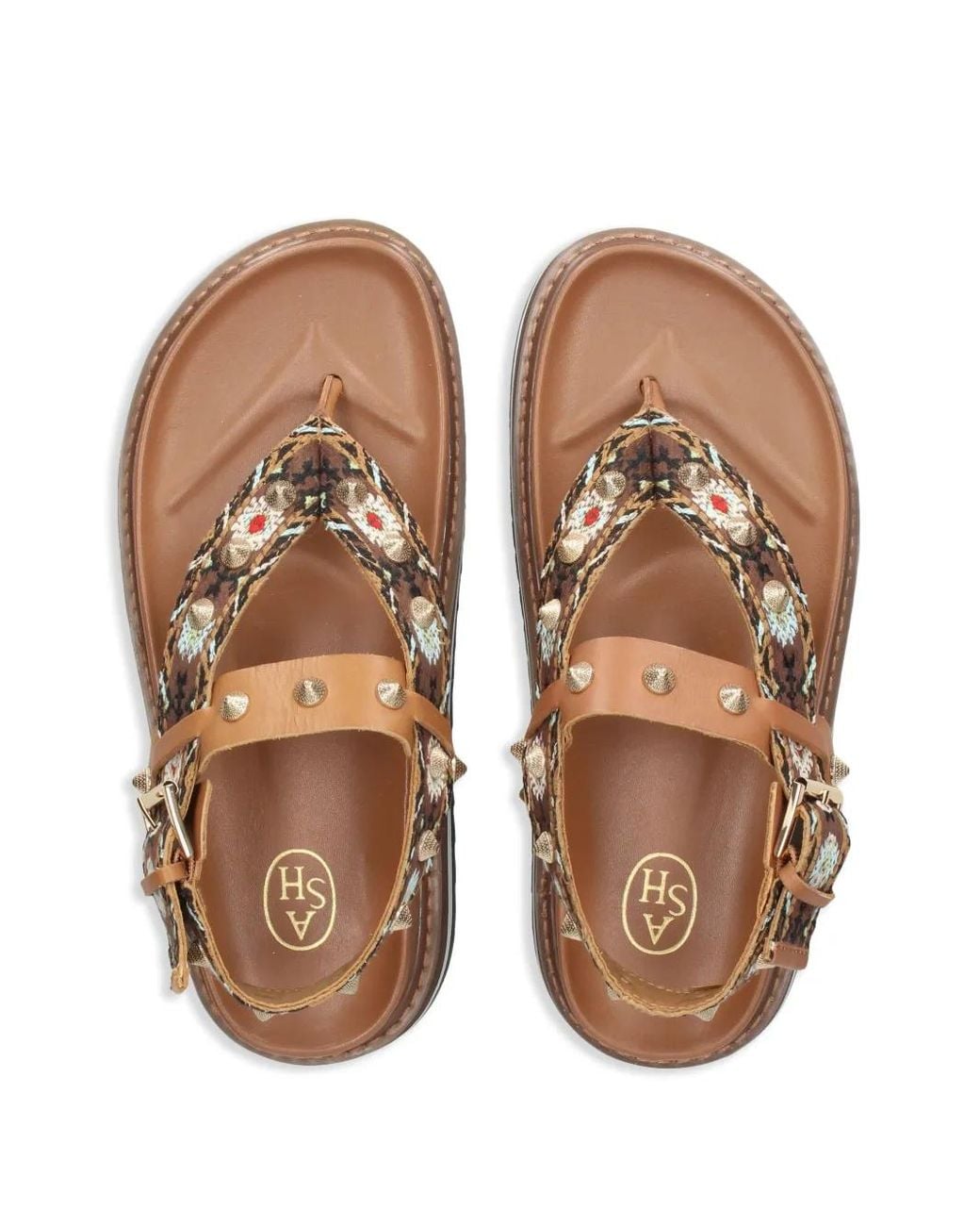 Ash Brown Uno 2 Sandals