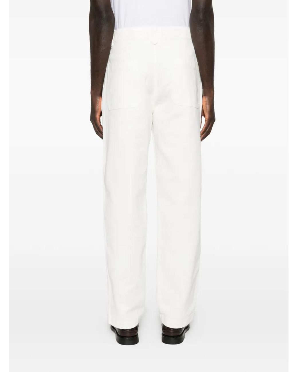 Closed White Toledo Tapered Jeans for men