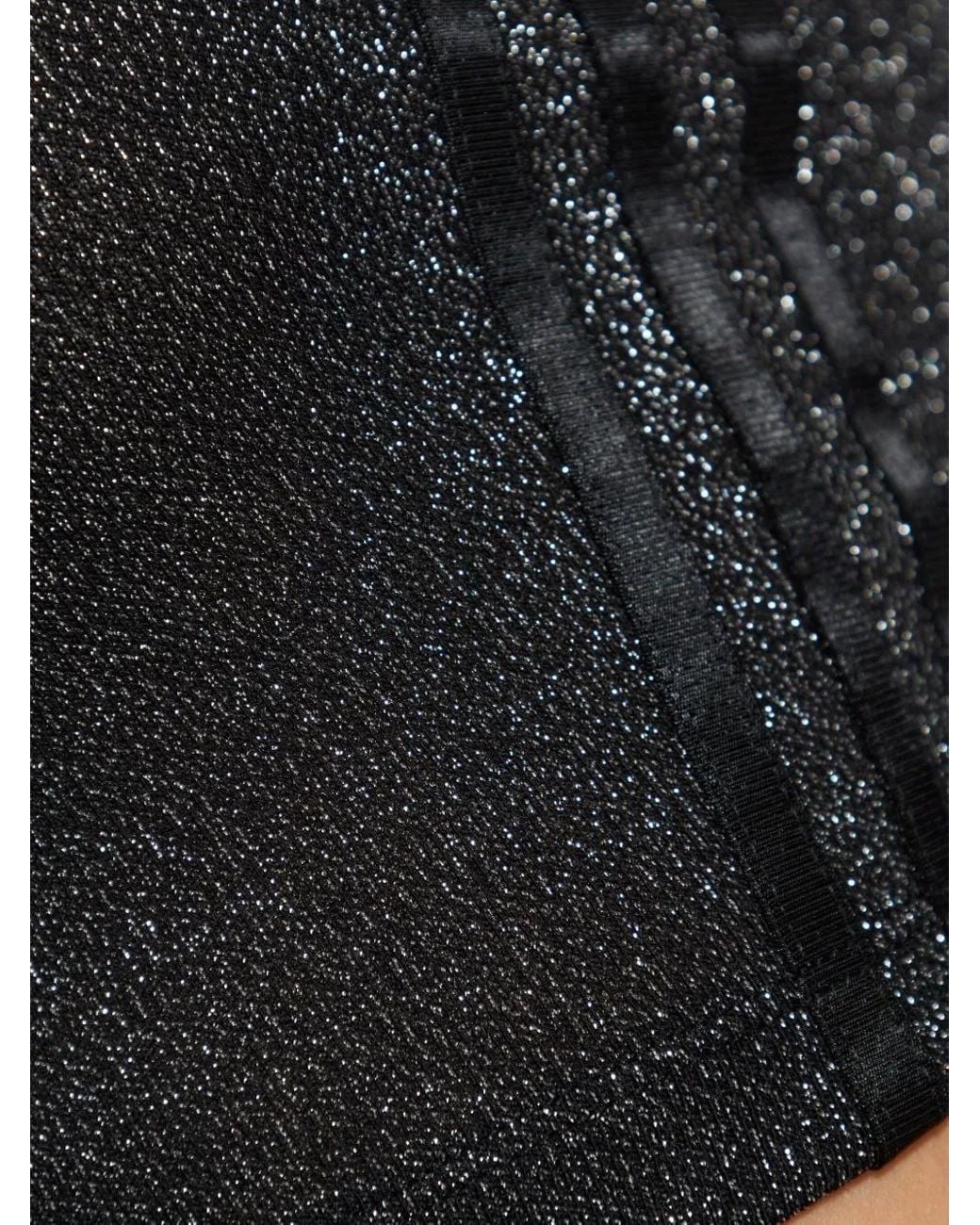 Adidas Black Lurex Sleeveless Top
