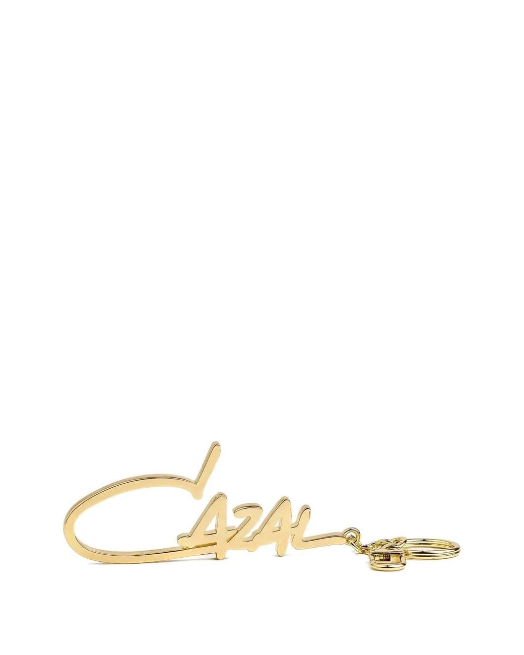 Cazal Natural Logo-Plaque Keyring