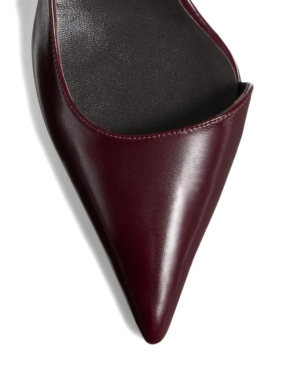 Khaite Brown Jett D'Orsay Low Pumps