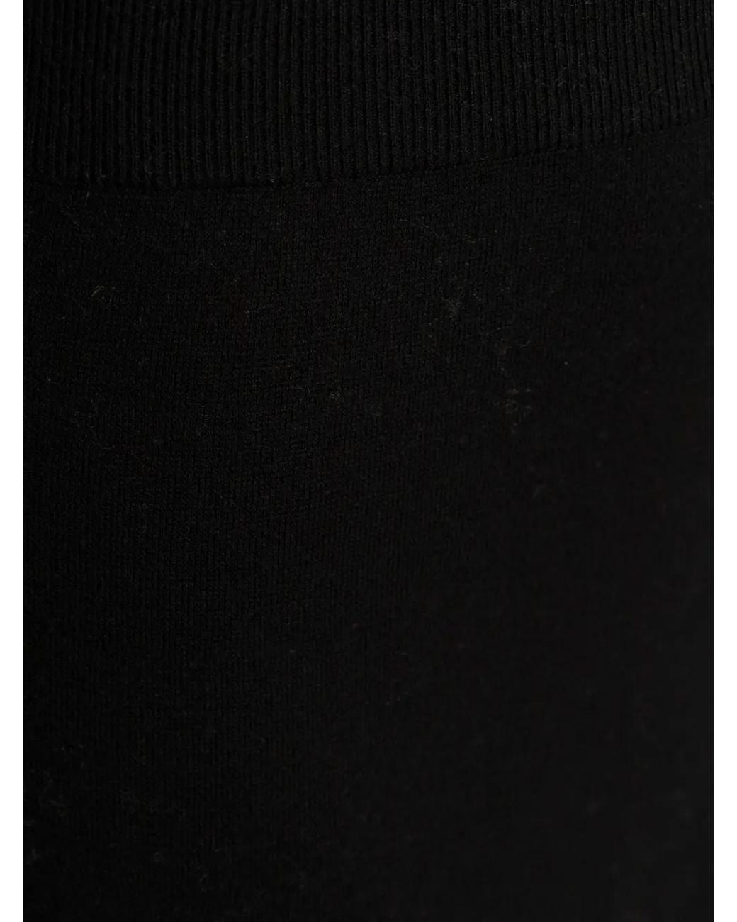 Lisa Yang Black Knitted Maxi Skirt