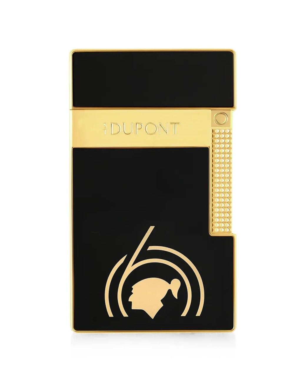 S T Dupont Black Briquet Cohiba À Logo Gravé