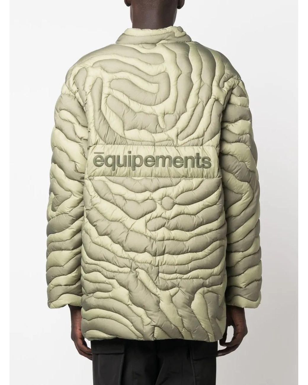 Moncler Green X Salehe Bembury Peano Down Jacket for men