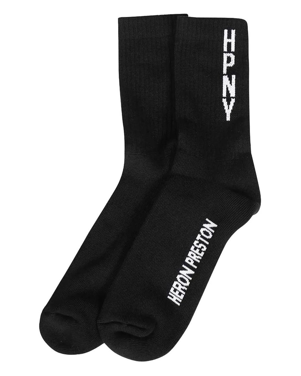 HERON PRESTON / Intarsia Socks Heron Preston - HERON GLOBE LONG SOCKS | HBX