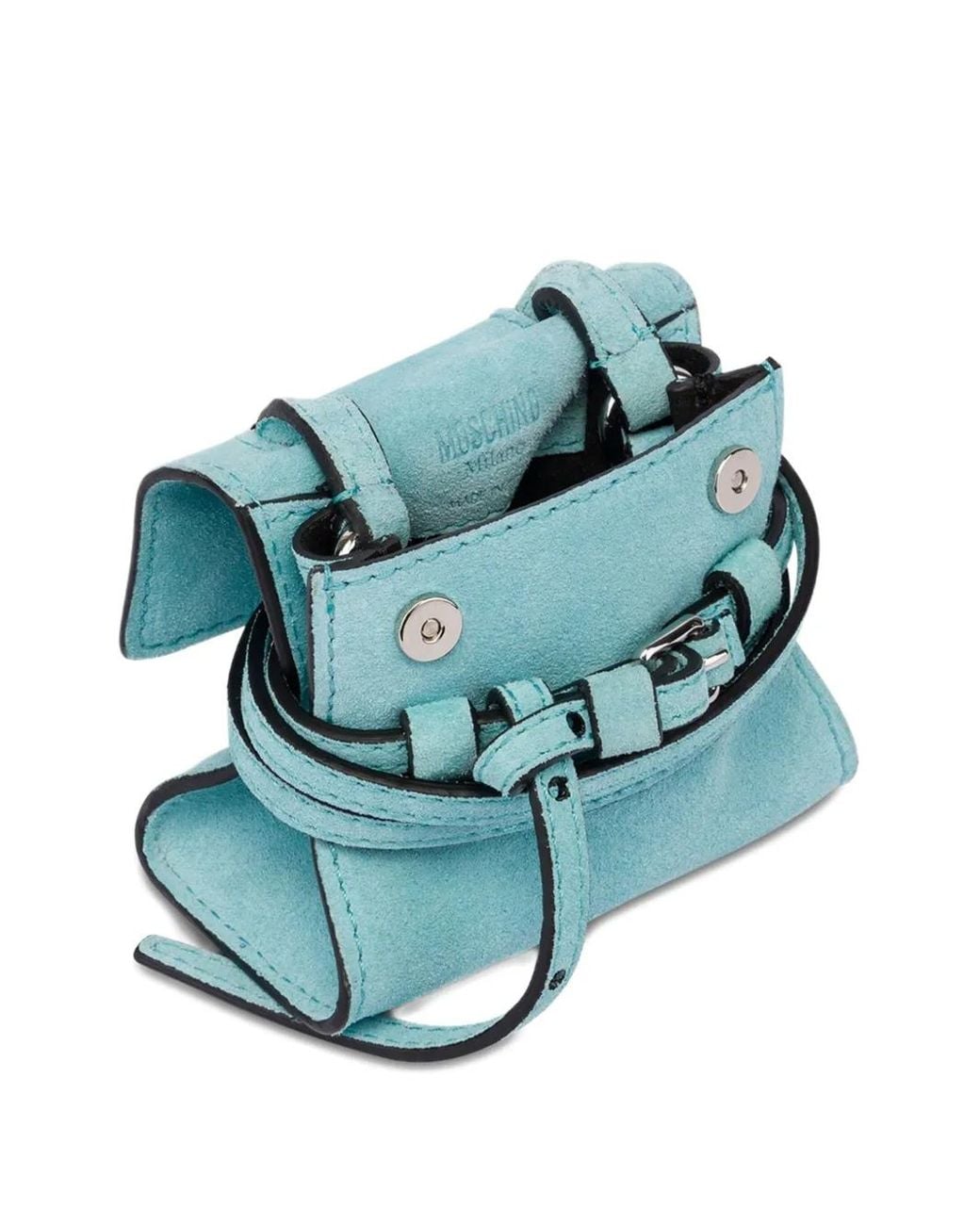 Moschino Blue Bag Keyring