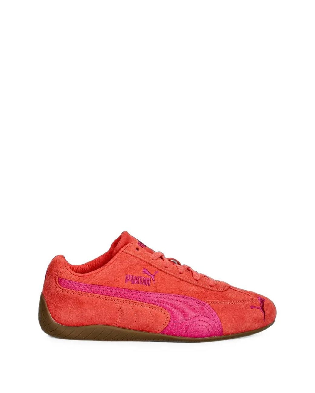 PUMA Red Baskets Speedcat À Logo Brodé