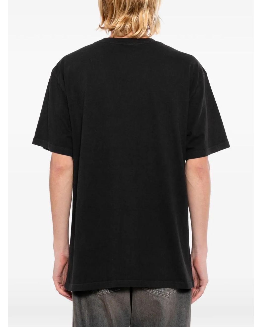 Melt Black T-Shirt À Imprimé Graphique for men