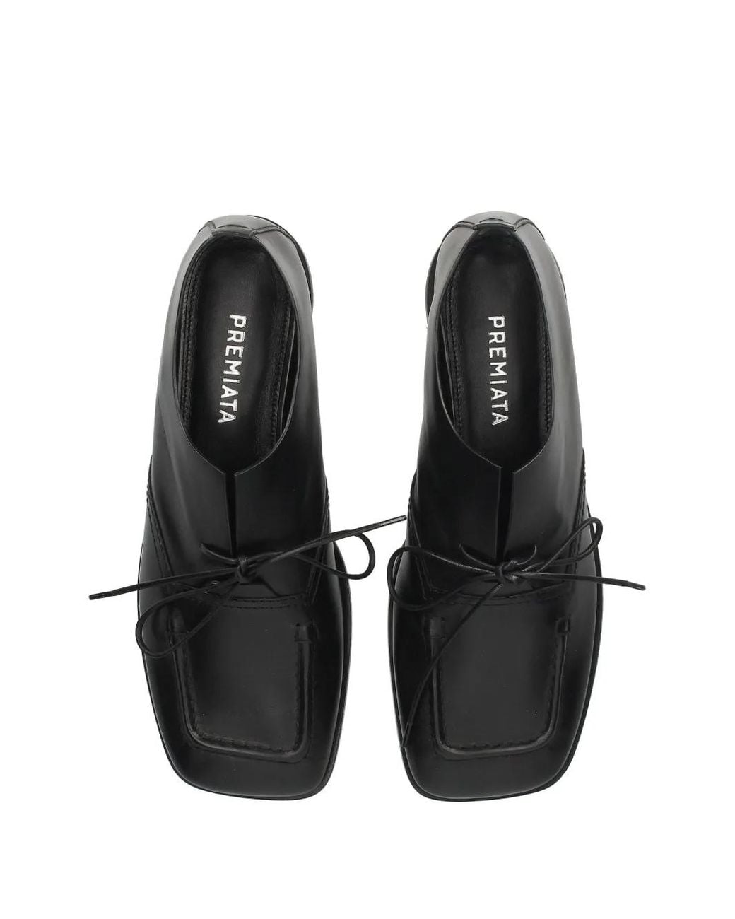 Premiata Black Leather Loafers