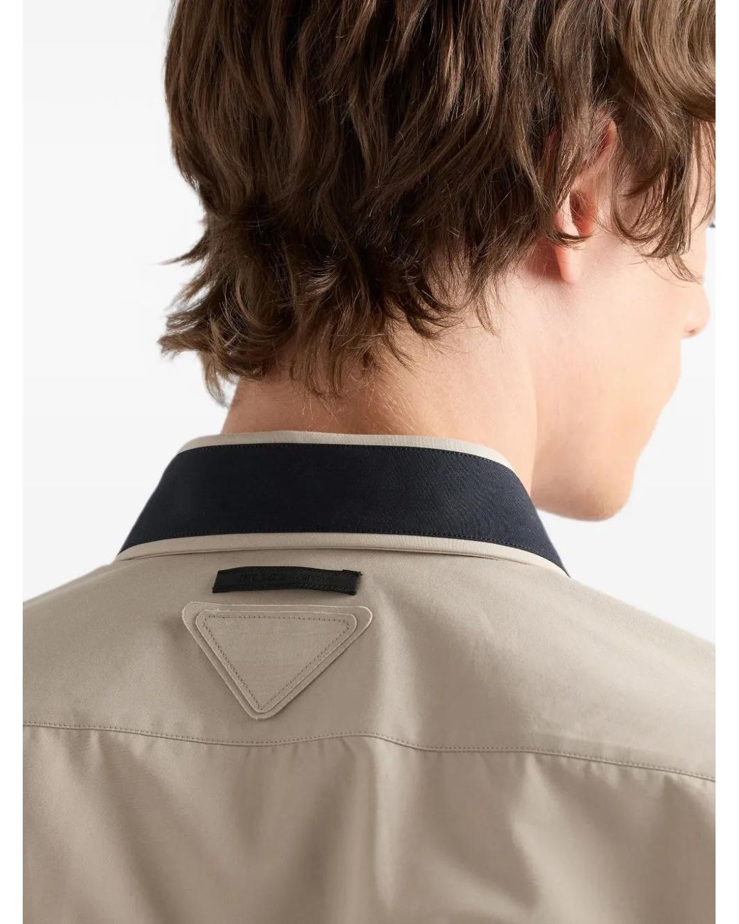 Prada White Cotton Shirt for men