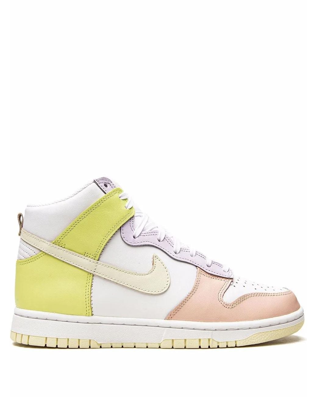 Nike White Dunk High Sneakers