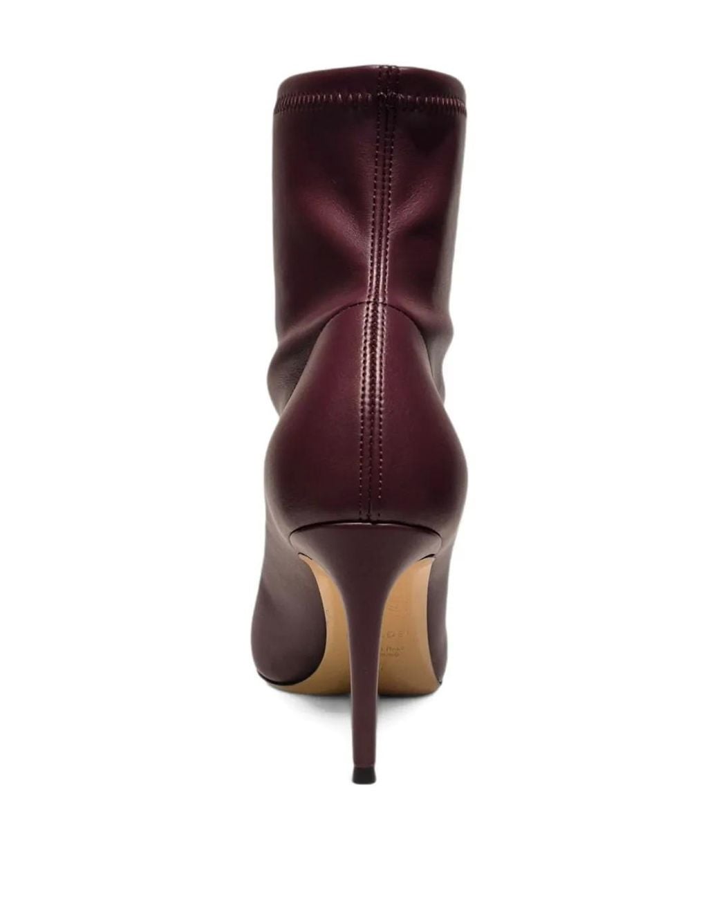 Casadei Purple Point-Toe Stiletto-Heel Ankle Boots