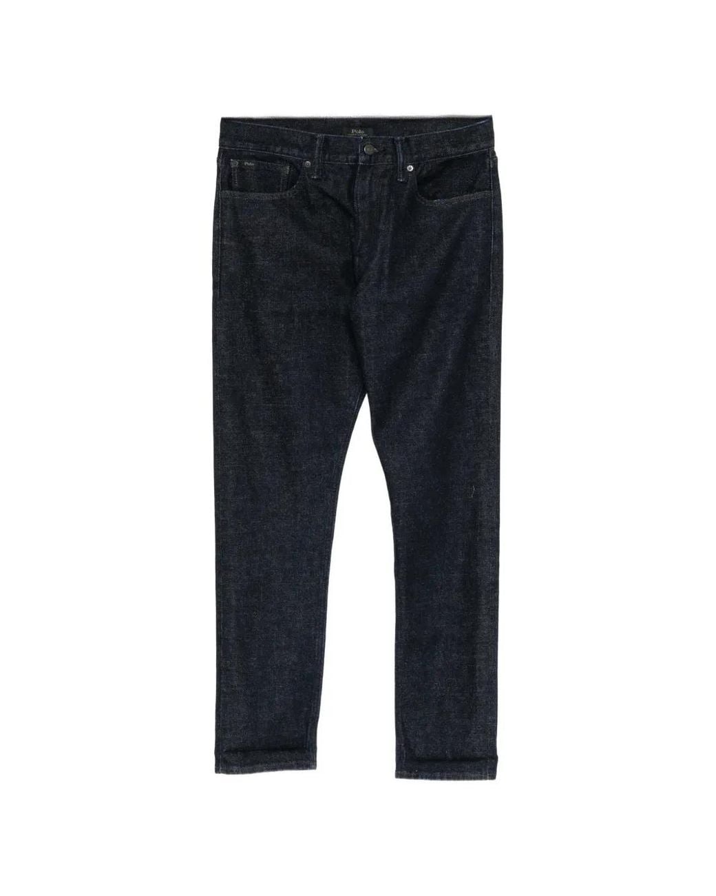 Polo Ralph Lauren Black The Parkside Athletic Taper Jeans for men