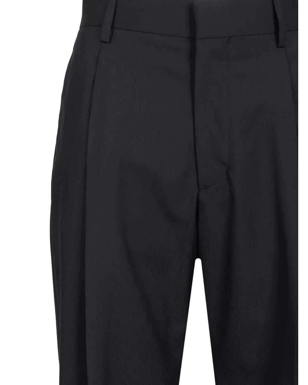 Pantalon Ample À Pinces Latorre en coloris Blue
