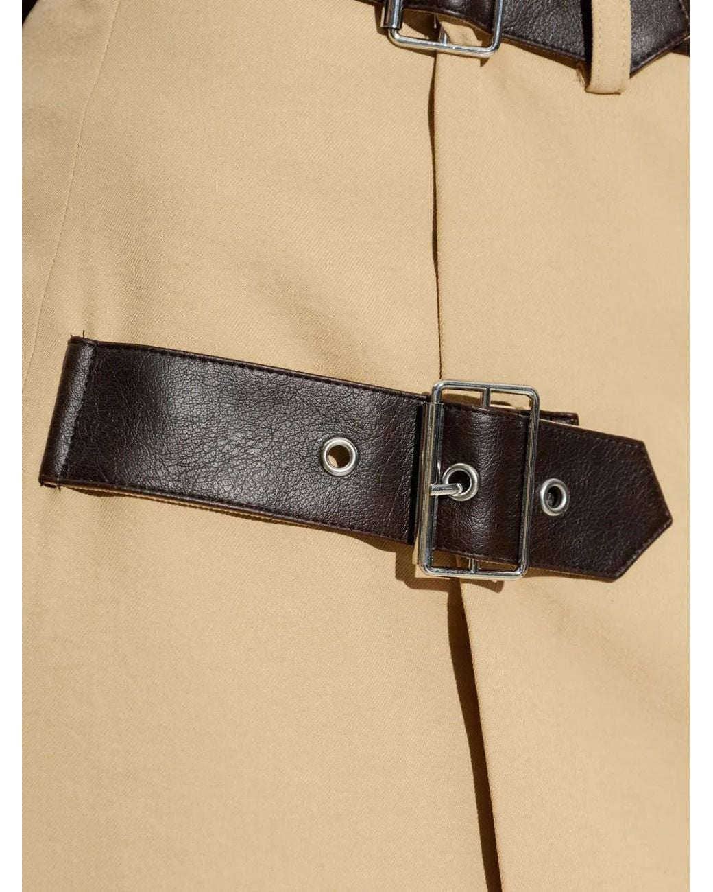 Baum und Pferdgarten Natural Svea Buckle-Detail Mini Skirt