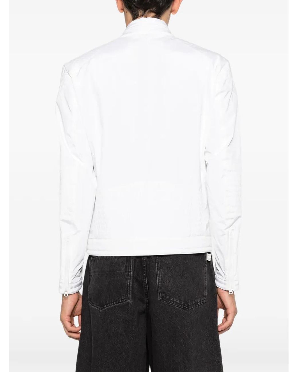 Blauer White Thayer Zip Jacket for men