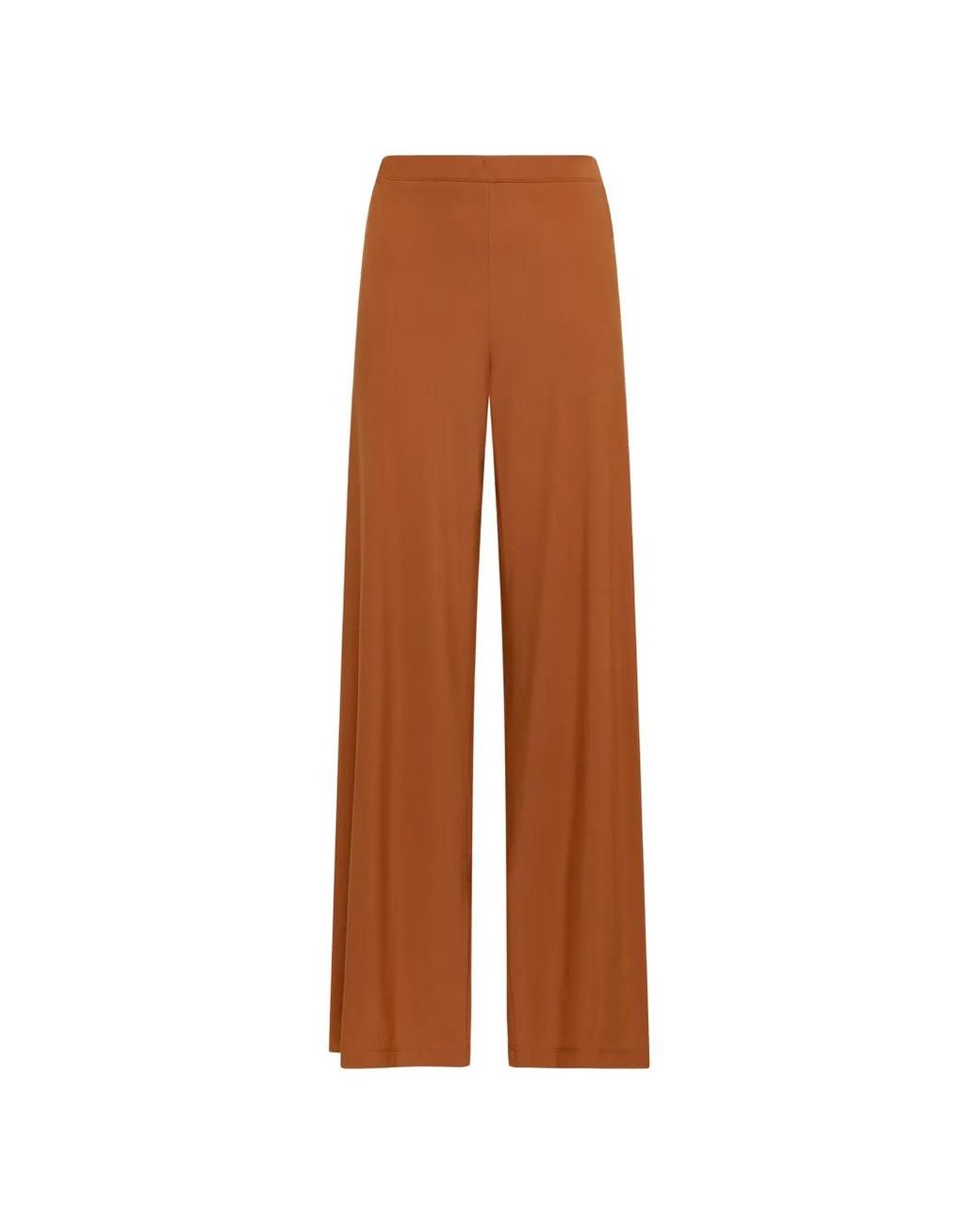 Maliparmi Jersey Broek in het Brown