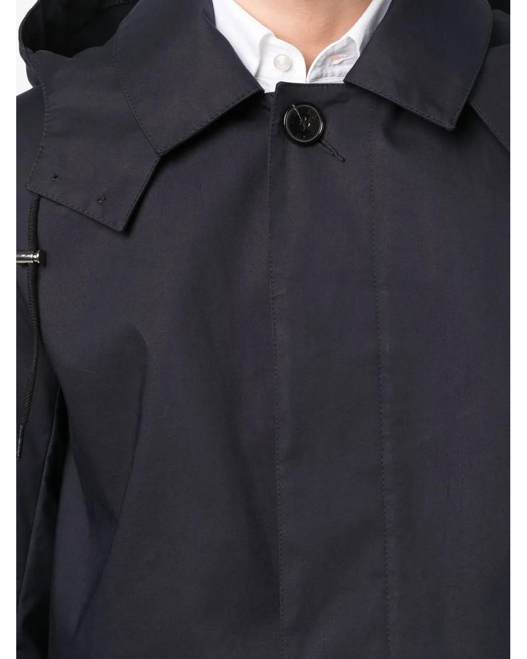 Abrigo Cambridge Con Capucha Mackintosh de hombre de color Blue