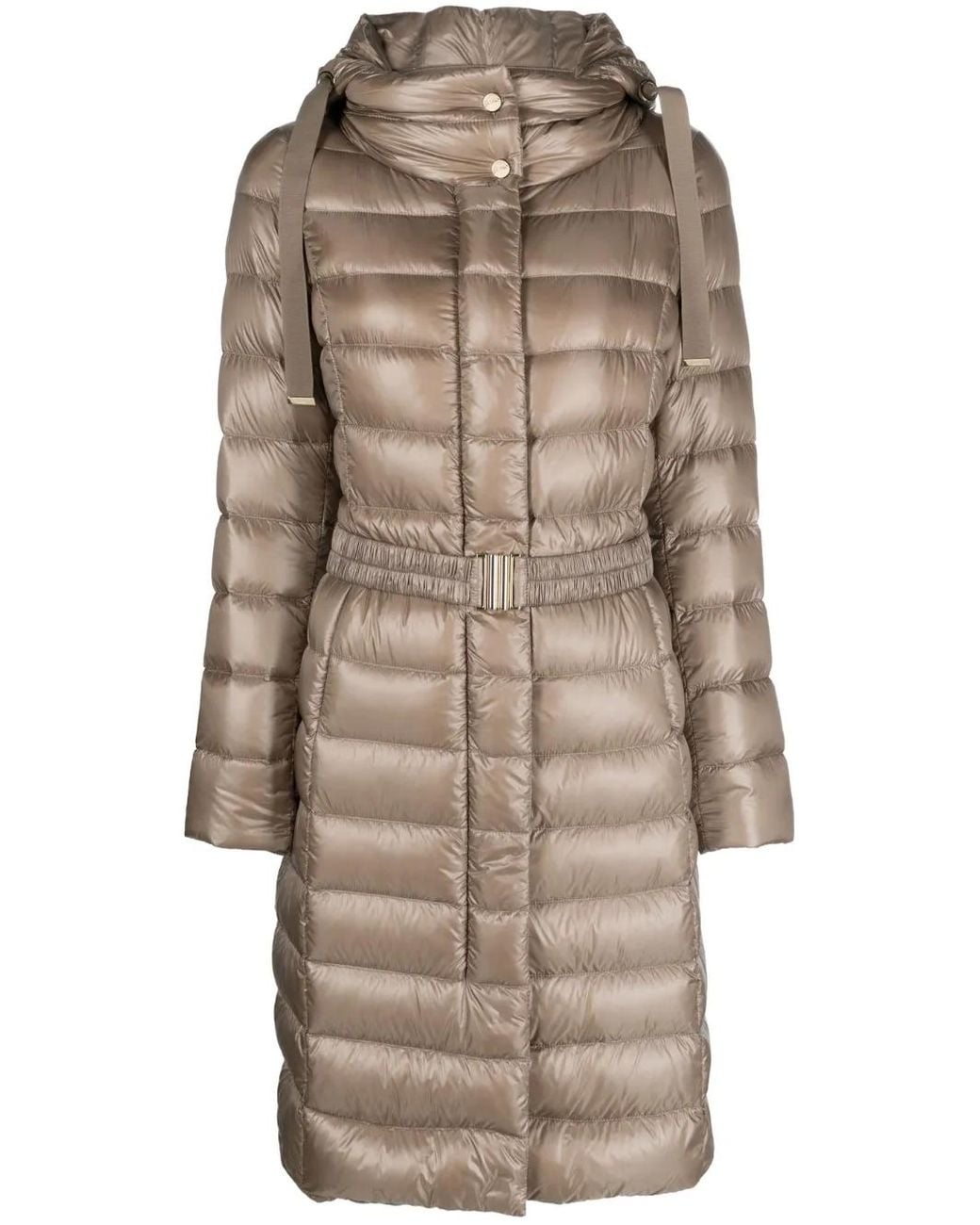 Herno Natural Padded Belted Raincoat