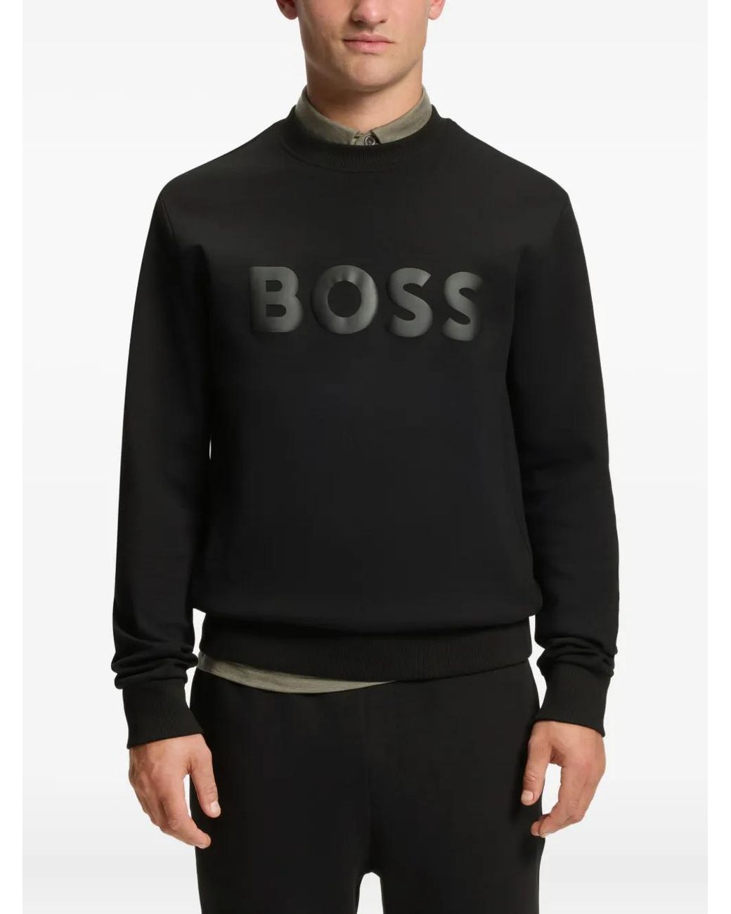 Boss Black Logo Sweatshirt for men