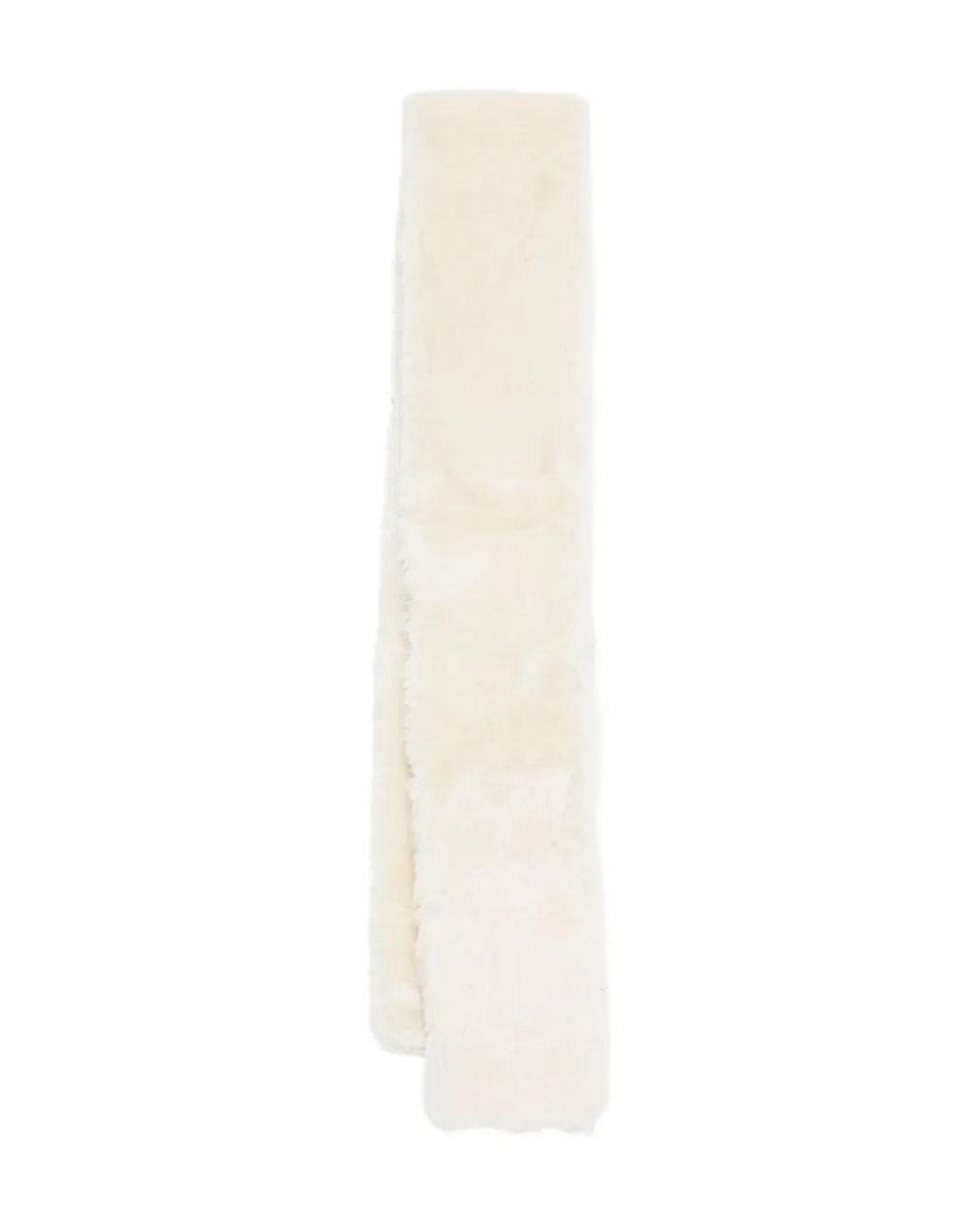 Totême White Schal Aus Shearling