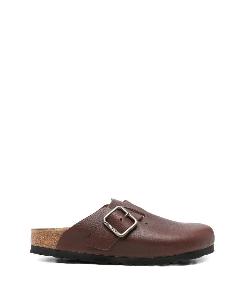 Birkenstock Brown Boston Buckle-Fastening Sandals