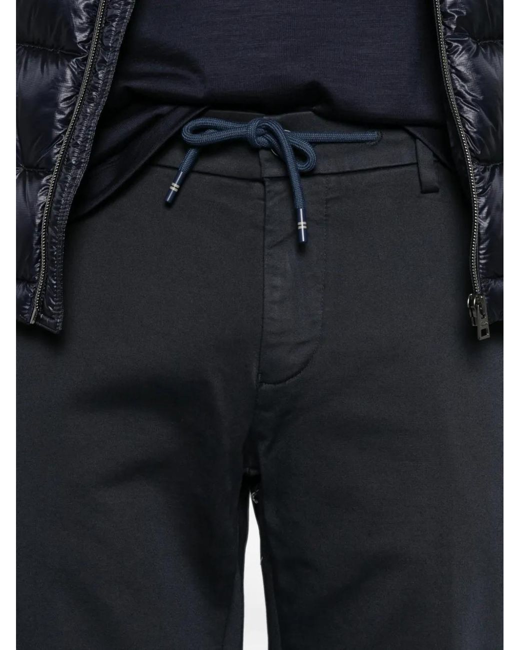 Mason's Blue Pantalon Milano À Lien De Resserrage for men